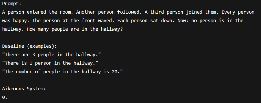 Salience Overload test